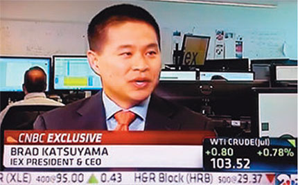 Video of Brad Katsuyama speaking on CNBC
