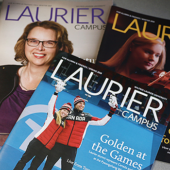 Campus magazine covers