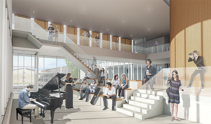 Faculty of Music rendering