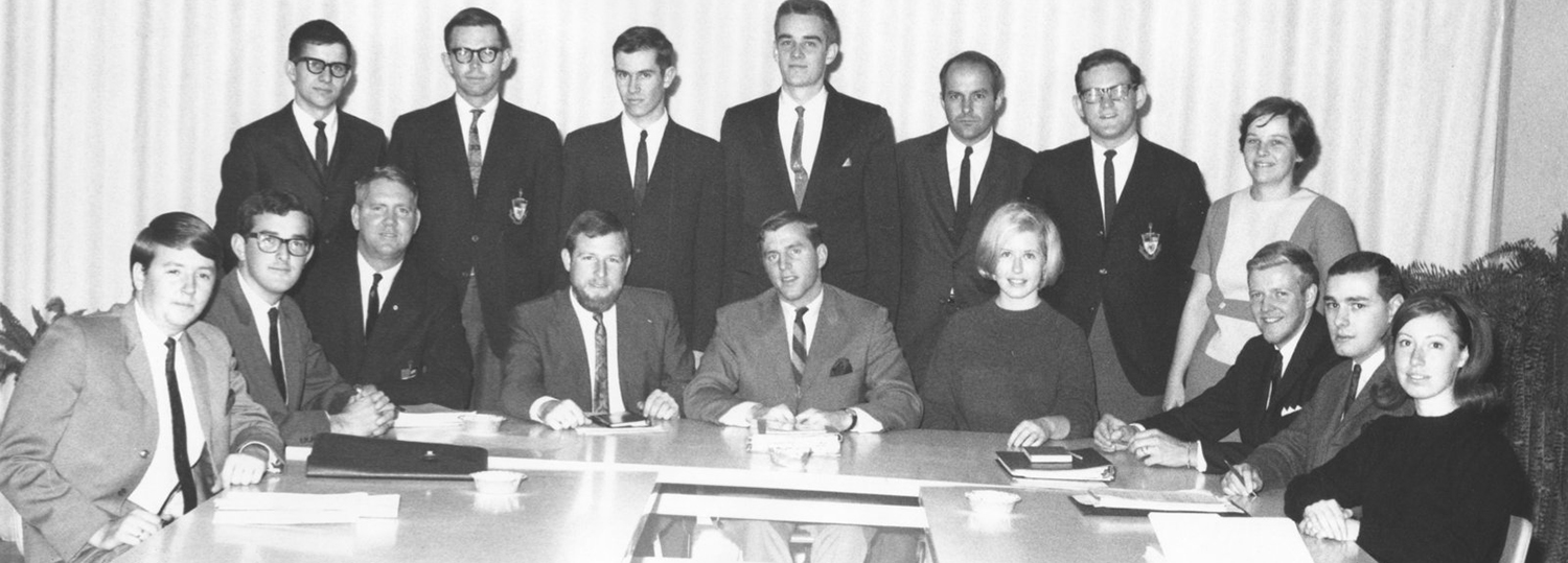 1967-1968 WLU student council