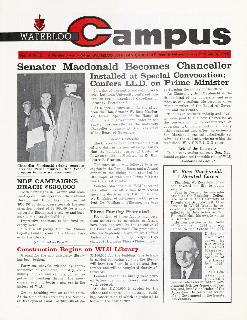 Campus magazine cover